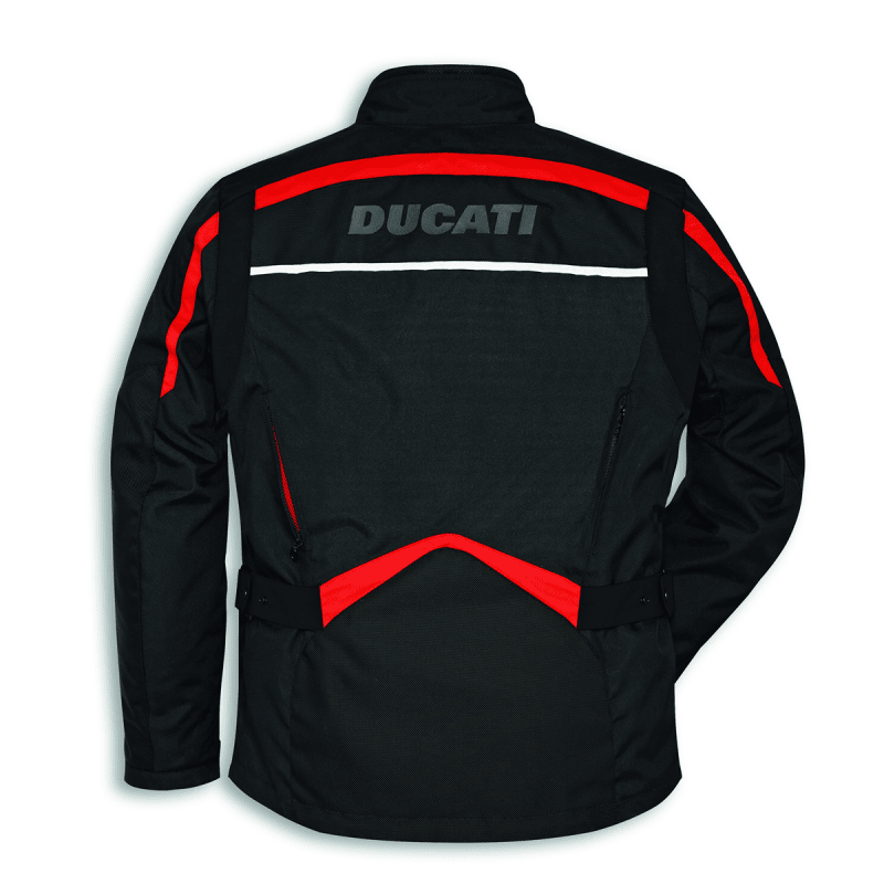 Ducati Tour V2 Fabric Jacket Black/Red