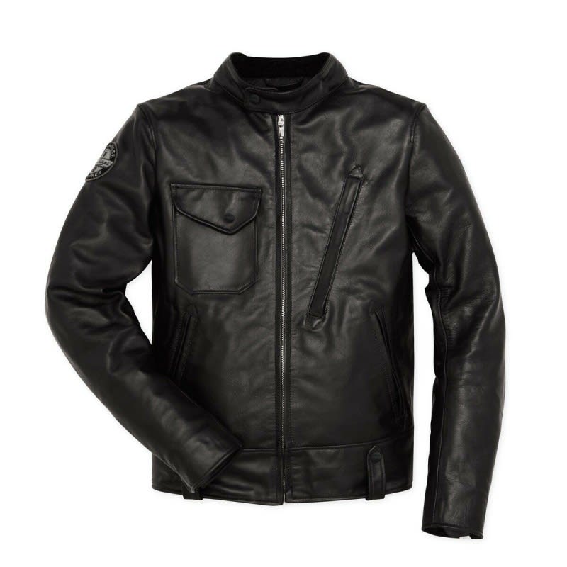 Ducati Scrambler Cafe Racer Leather Jacket