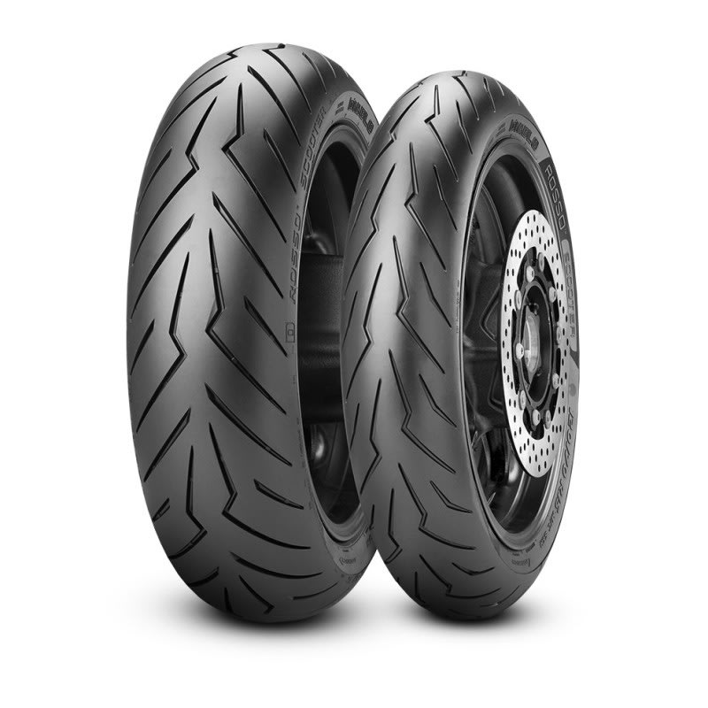 Pirelli Diablo Rosso Scooter Tyre Front