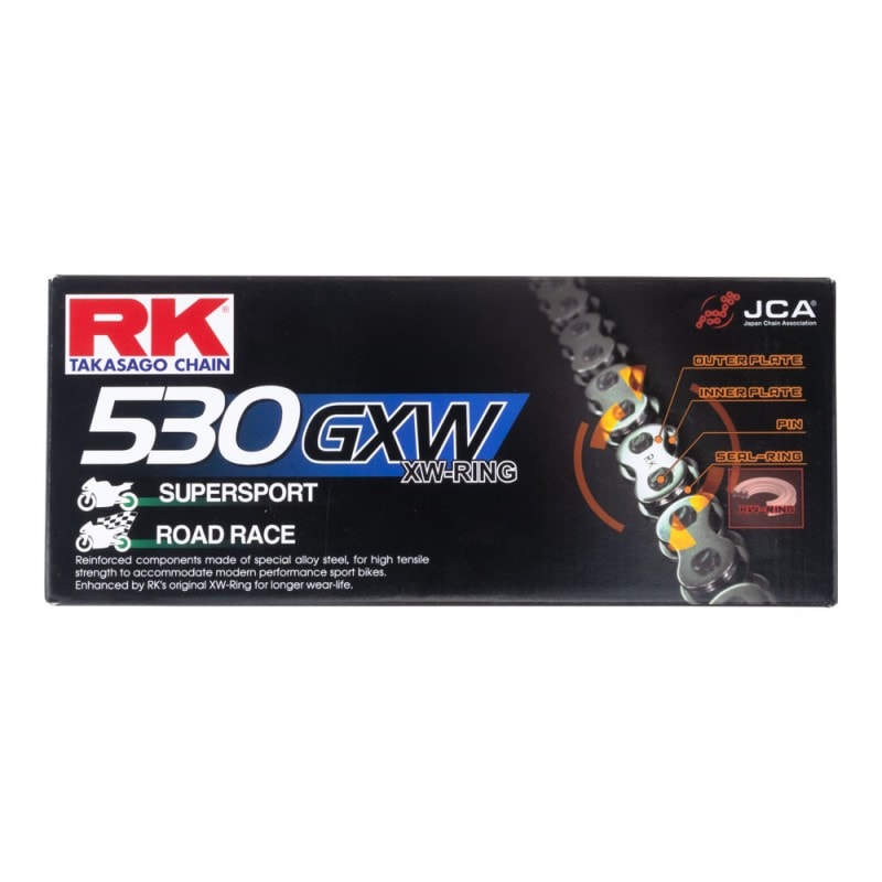 RK Chain 530GXW-120L