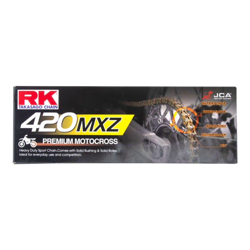 RK Heavy Duty Chain 420MXZ-136L