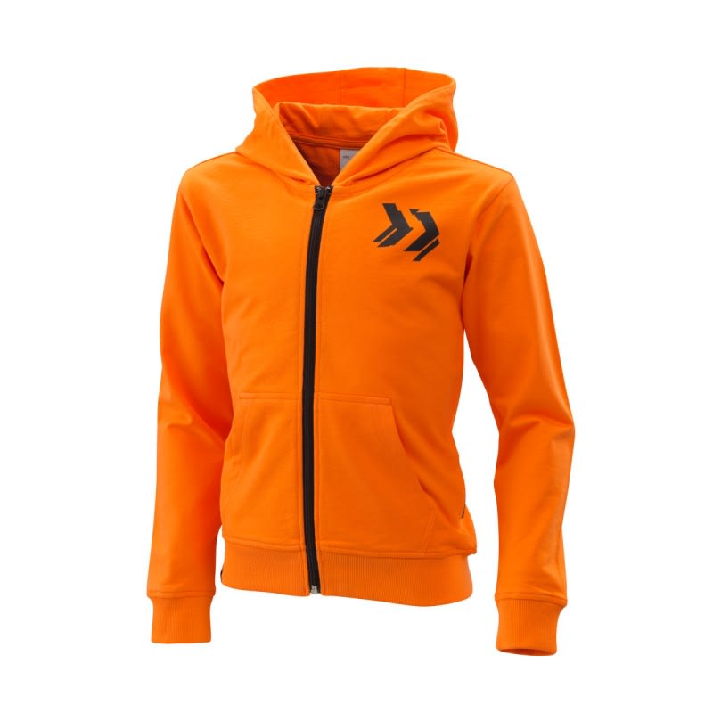 KTM Radical Zip Hoodie Youth Orange