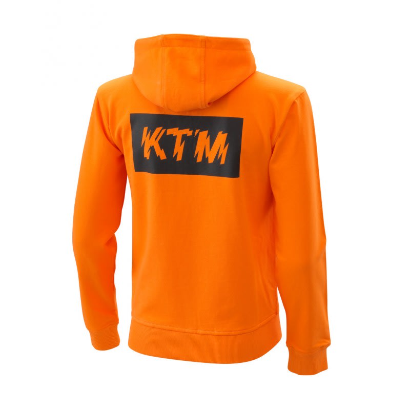 KTM Radical Zip Hoodie Youth Orange