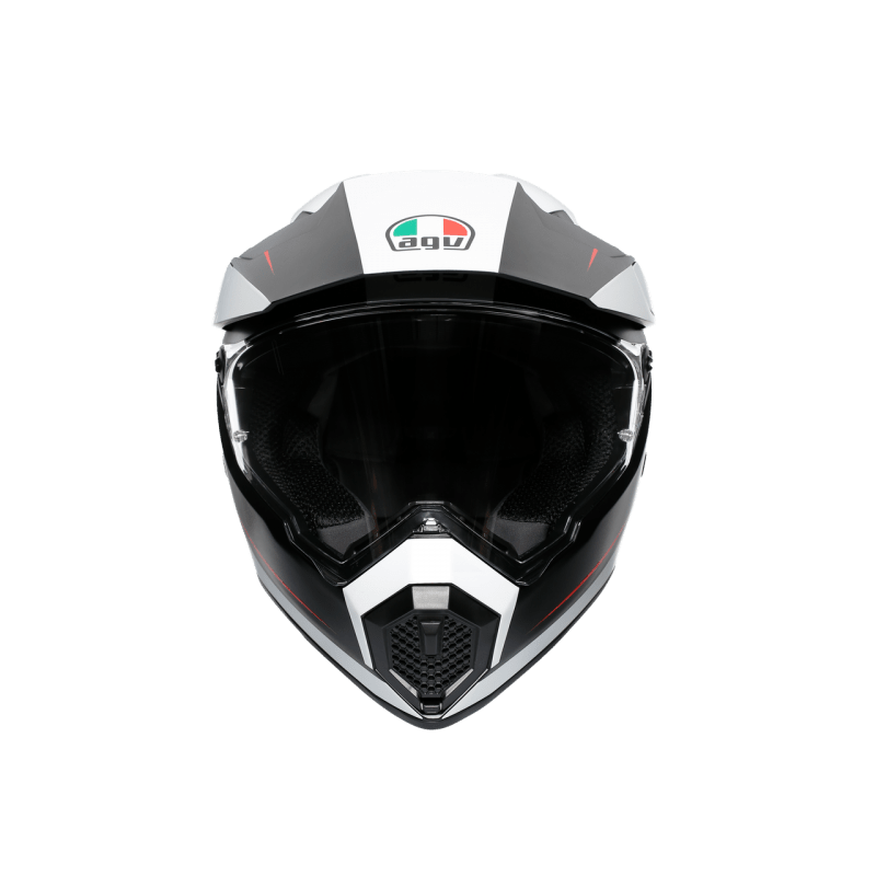 AGV AX9 Helmet Pacific Road Matt Black/White/Red