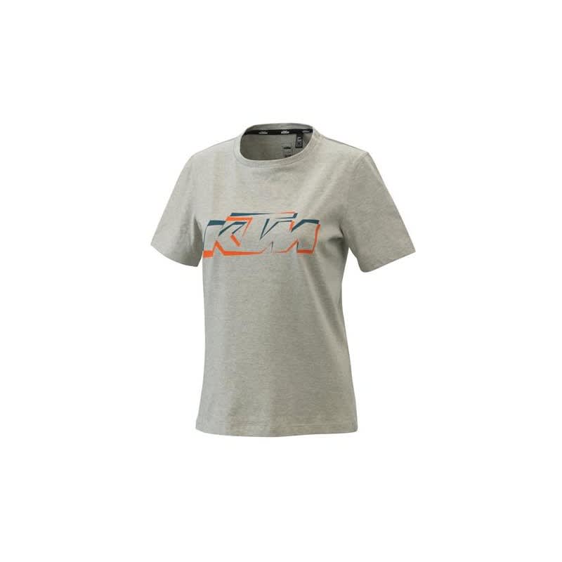 KTM Logo Tee Womens Grey
