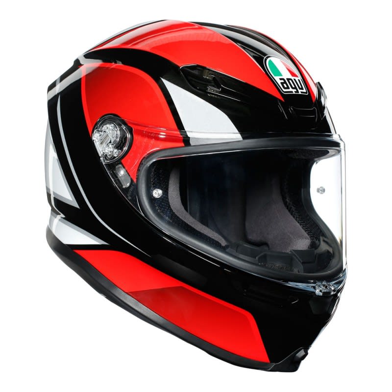 AGV K6 Helmet Hyphen Black/Red/White