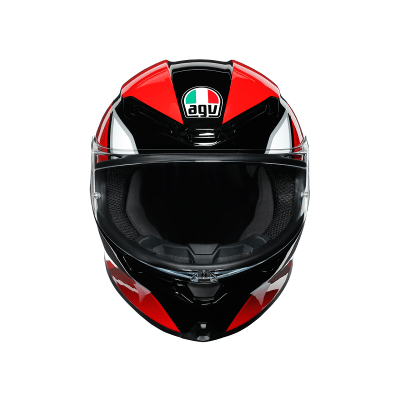 AGV K6 Helmet Hyphen Black/Red/White