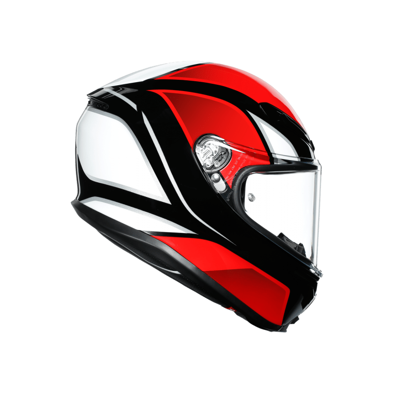 AGV K6 Helmet Hyphen Black/Red/White