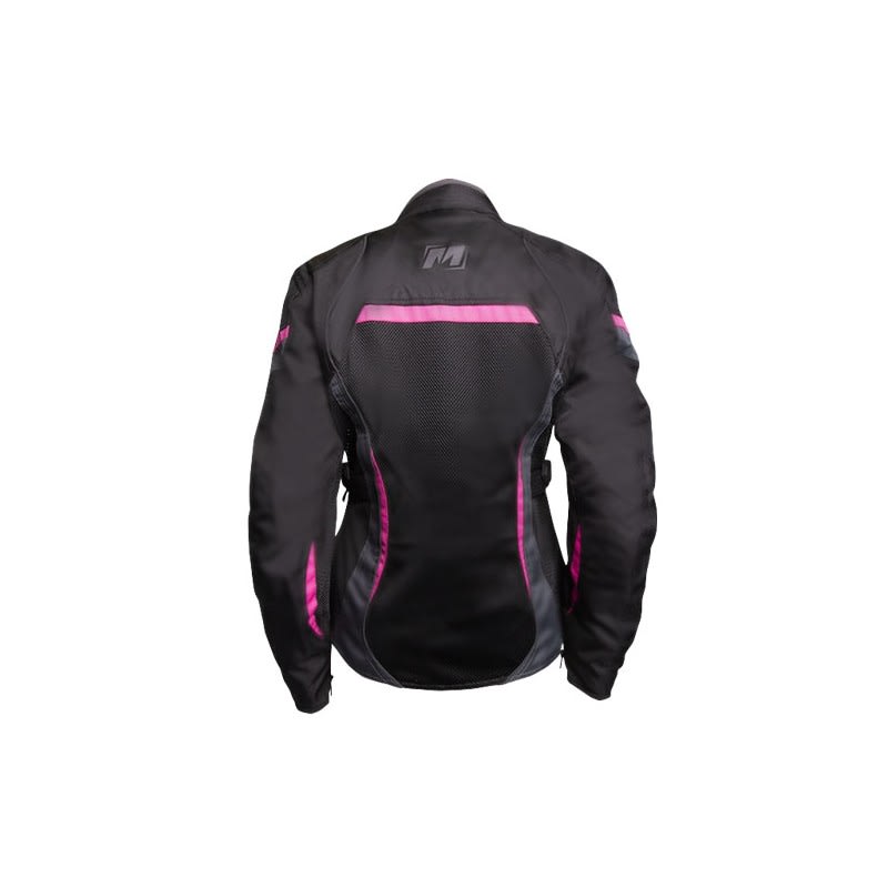 MotoDry Clio Jacket Ladies Black/Magenta