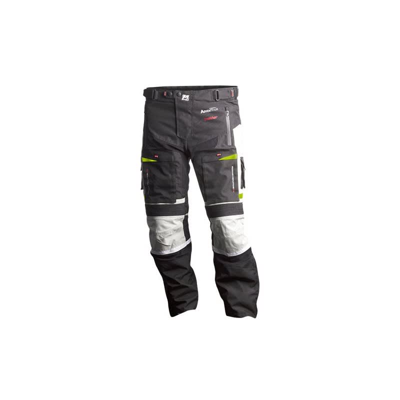 MotoDry Advent-Tour Trekker Pant Mens Black/Grey/Fluro