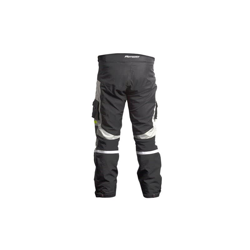 MotoDry Advent-Tour Trekker Pant Mens Black/Grey/Fluro