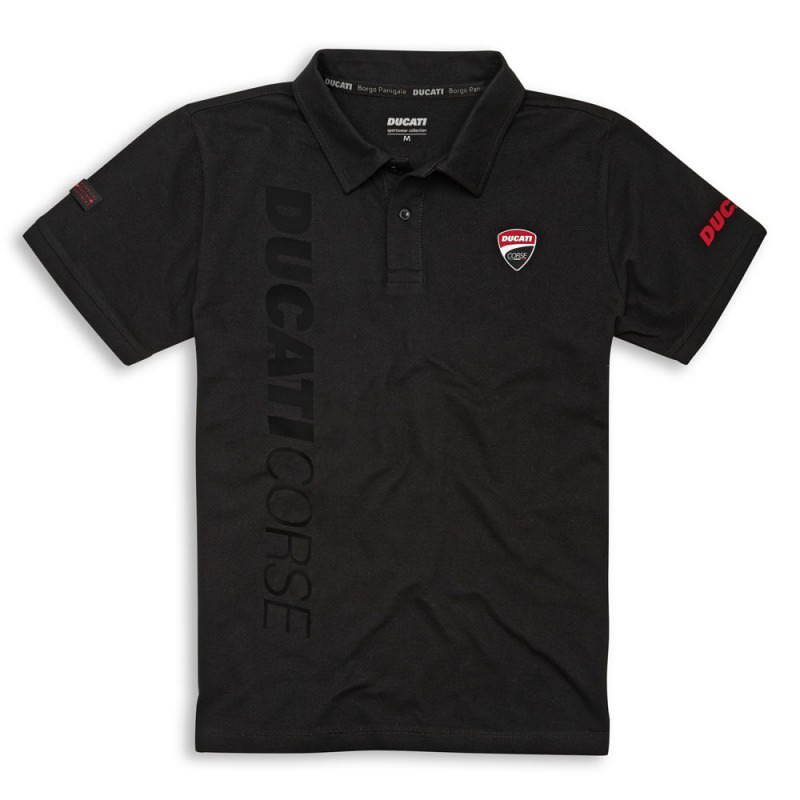 Ducati DC Track Polo Shirt Black