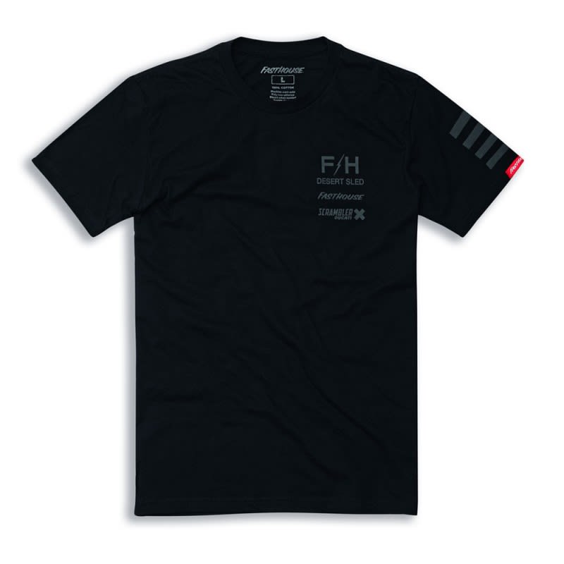 Ducati Scambler Desert Sled T-Shirt Black