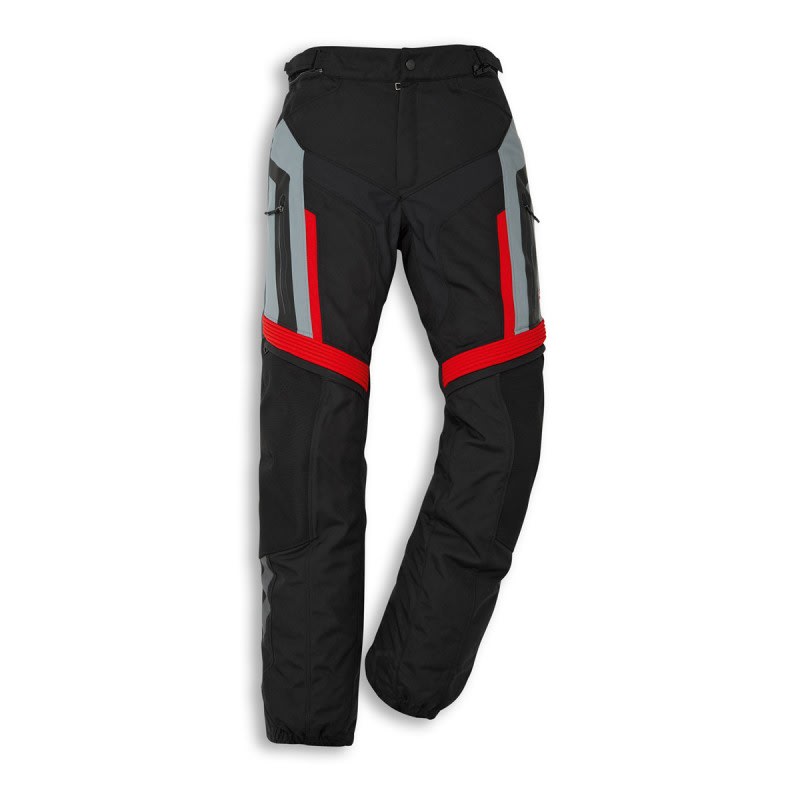 Ducati Strada C4 Fabric Trousers Black/Grey