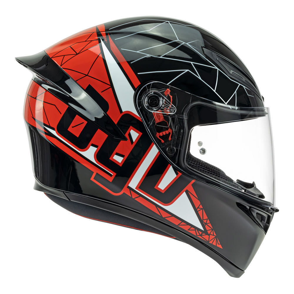 AGV K1 Helmet Shift Black/Red * Motorcycles R Us