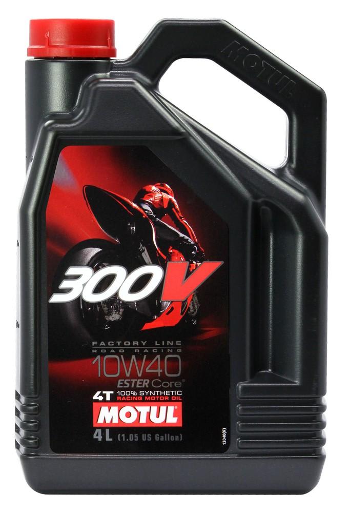 Motul 300V Factory Line Road Racing 4T 10W 40 (4L) * Motorcycles R Us
