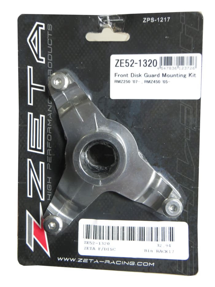 Zeta Racing Front Disc Guard Mounting Kit RM * Motorcycles R Us