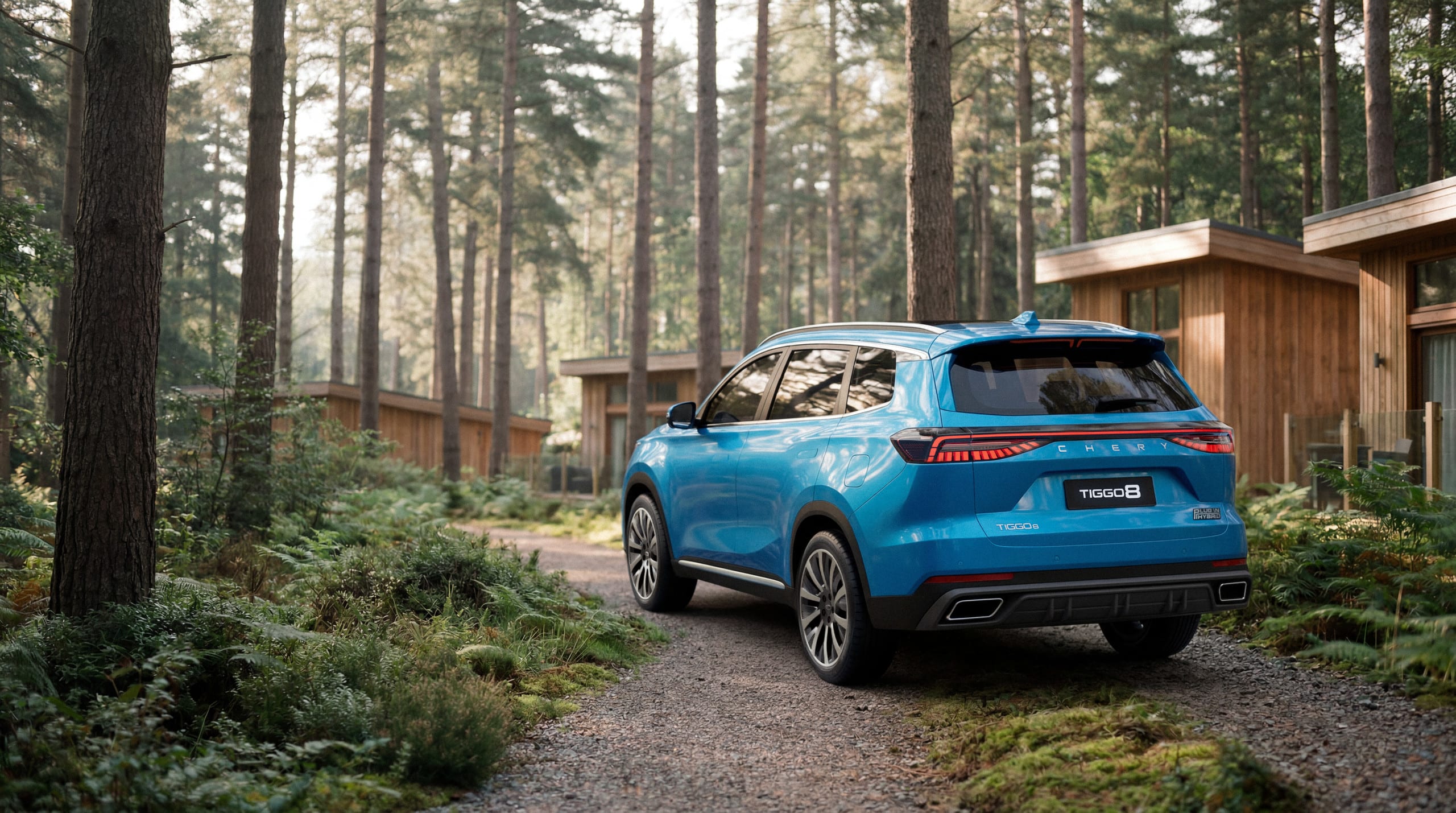 Chery TIGGO 8 Super Hybrid in blue