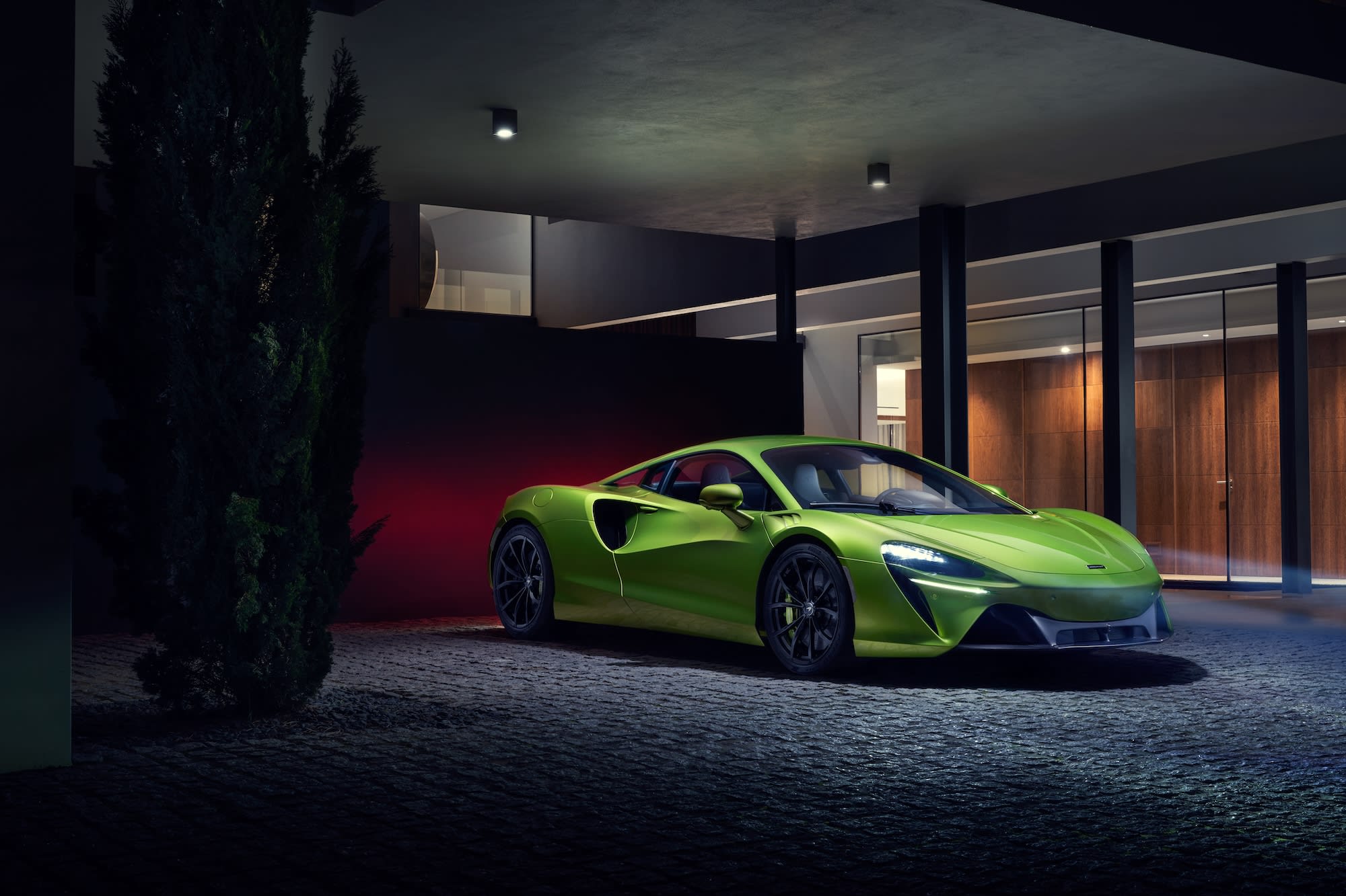 McLaren Artura, front three-quarter view