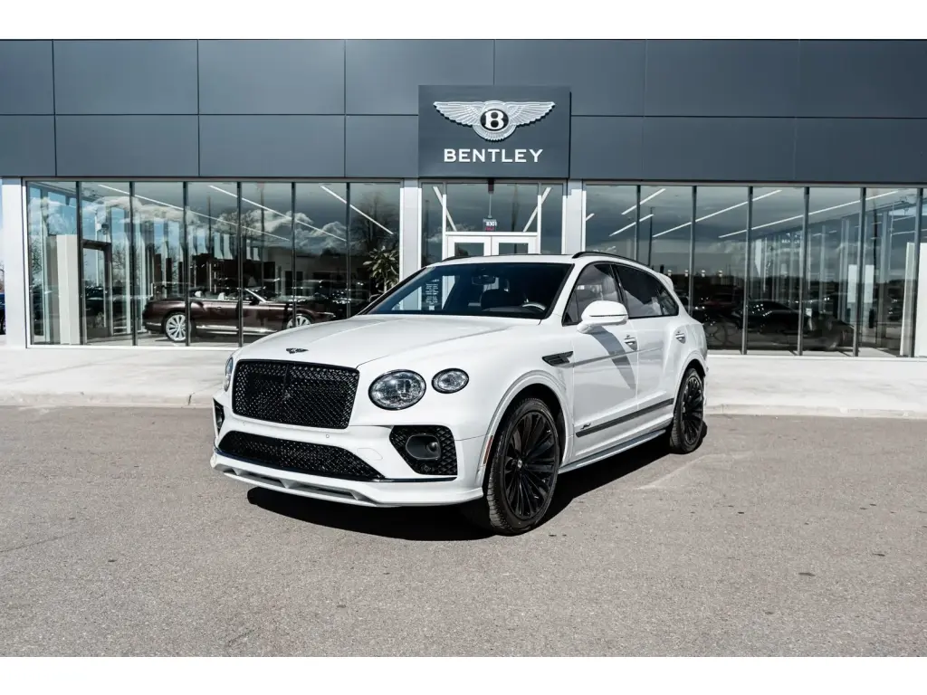 Bentley Bentayga (2021-) finished in Arctica with Linen available