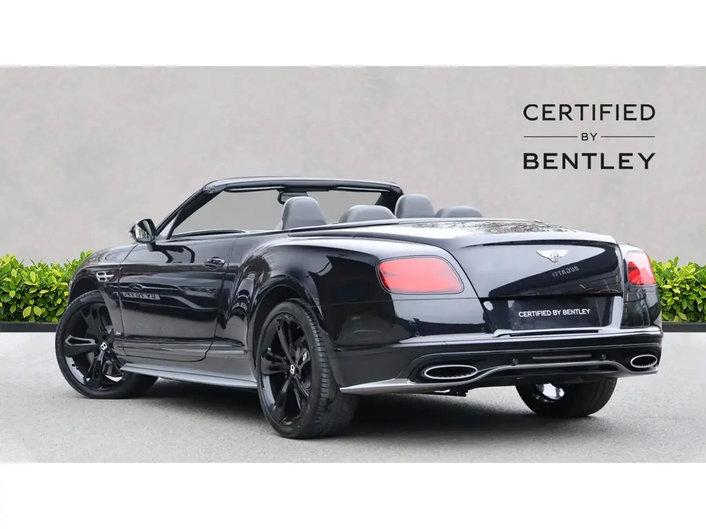 Image for 2016 Continental GT Speed Convertible W12 Black Edition at position 3