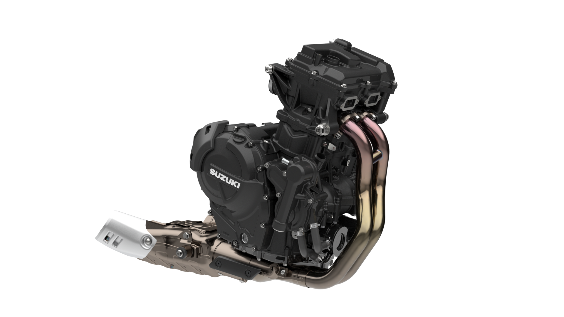 Suzukis neu entwickelter Reihen-Viertakt-Twin kommt auch in den Neoklassikern zum Einsatz, liefert dort 61 kW (85 PS) bei 8.500 U/min aus, das maximale Drehmoment liegt bei 78 Nm bei 6.800 U/min.