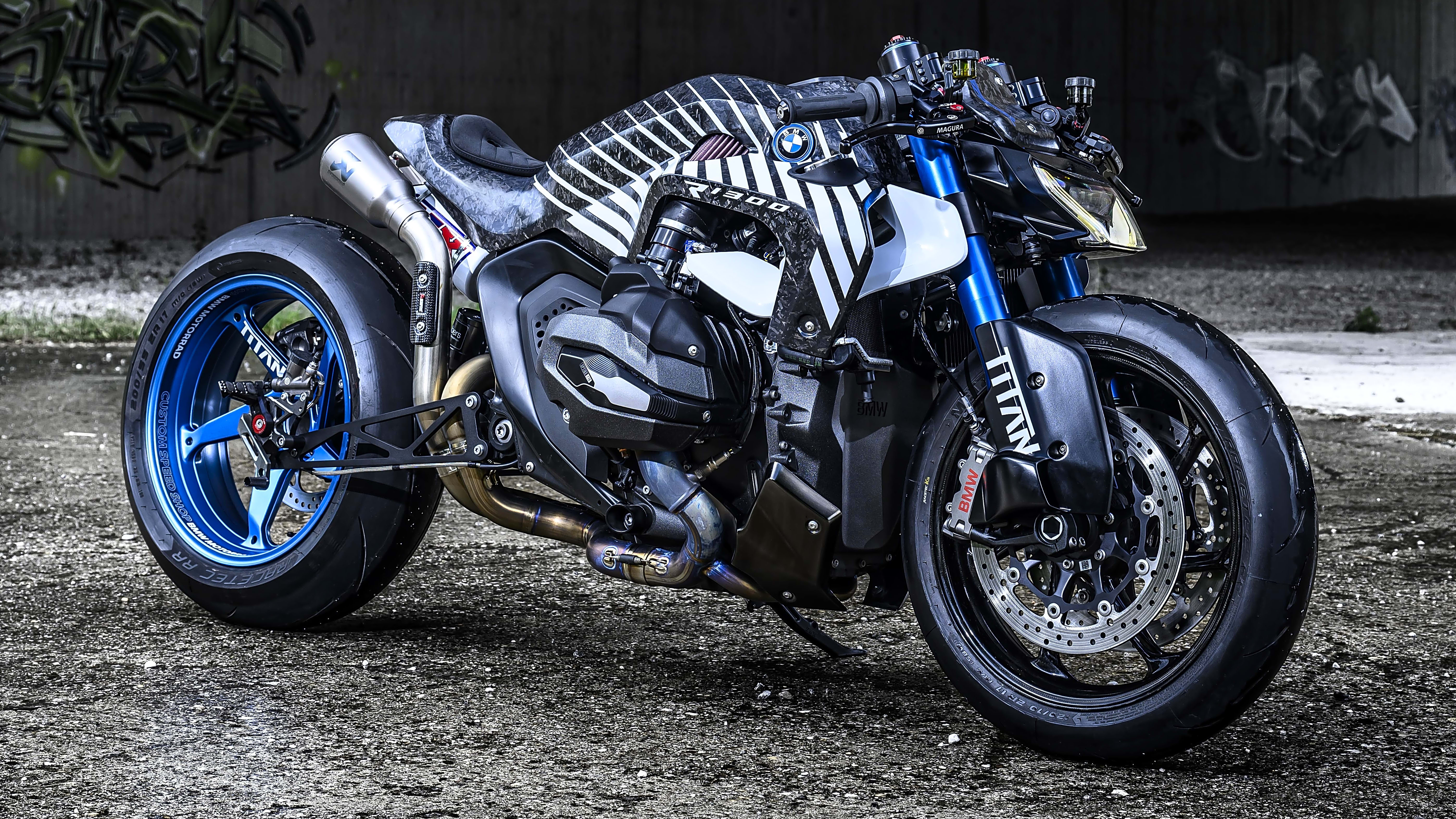Eine muskuläre Optik bringt das Werksprojekt R 1300 R