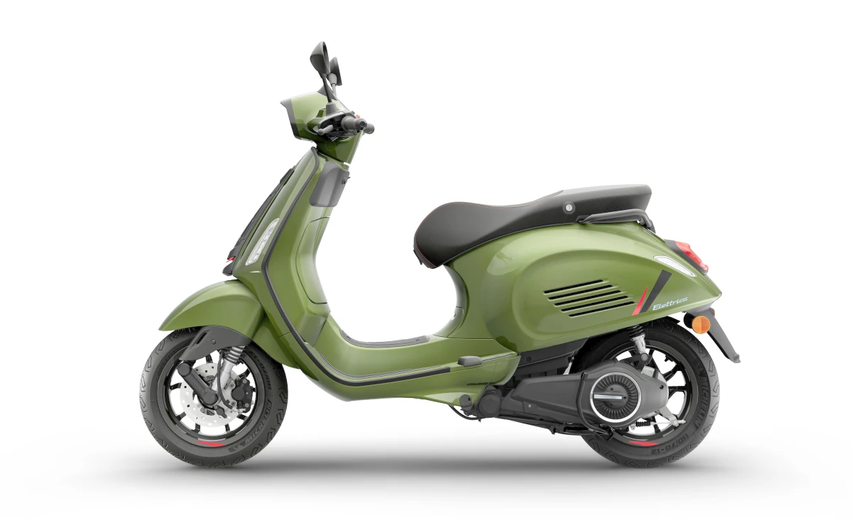 Vollelektrische Variante: Vespa Sprint S Elettrica.