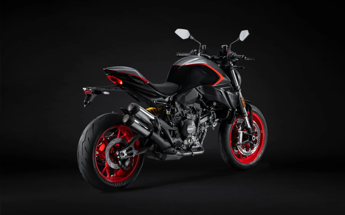 Heckansicht der Monster 