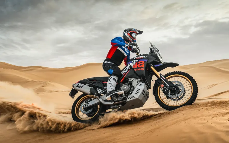 Neue Aprilia Tuareg Rally: Vom Wüstenrennen auf die Straße