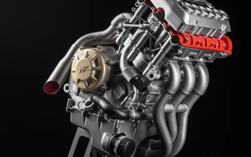 Kompakt, stark: MV Agusta stellt Fünfzylinder-Motorkonzept vor