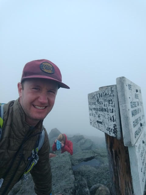 Ben at the summit