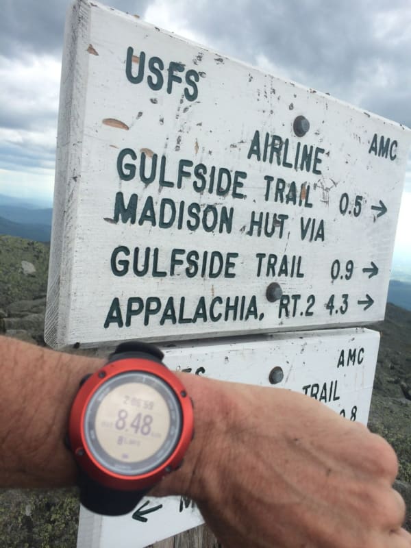 Doug's Watch at the Summit Sign