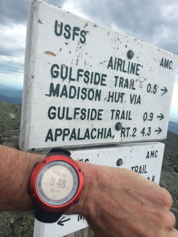 Doug's Watch at the Summit Sign