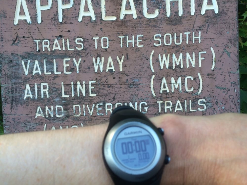 Photo at the Appalachia Trailhead