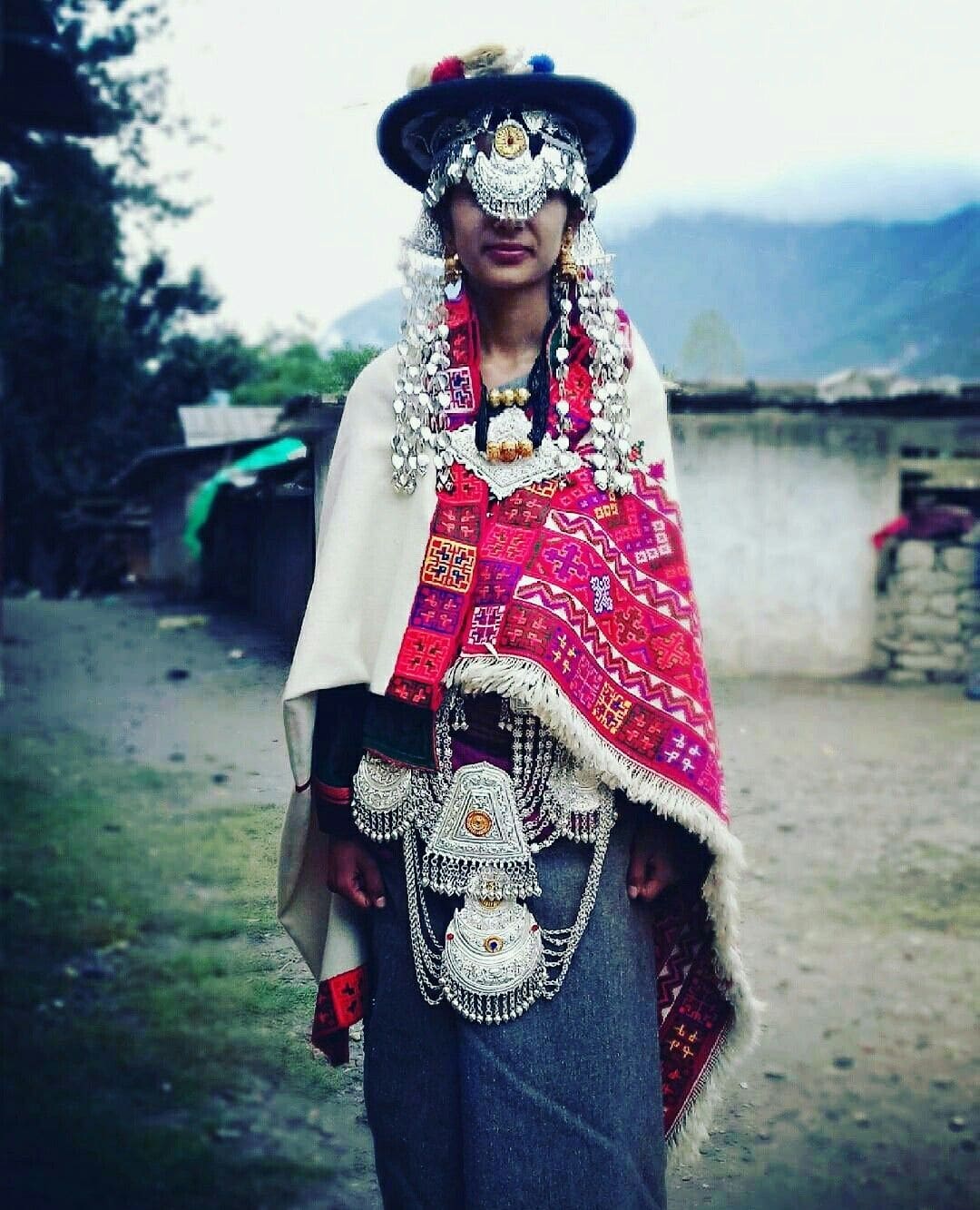 Traditional local dress of Kinnaur