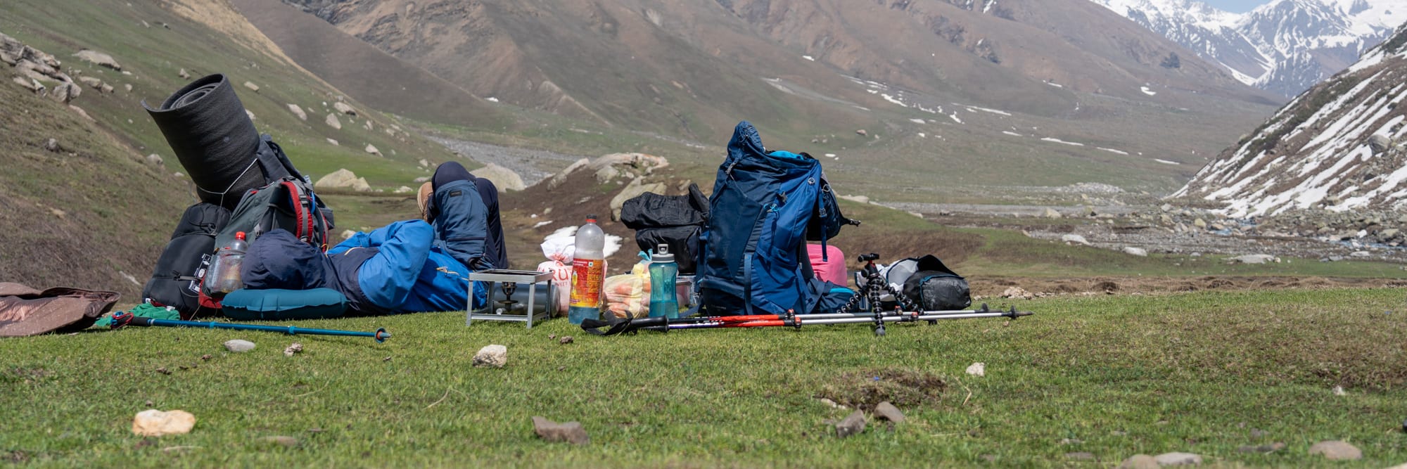 camping at Kara lake