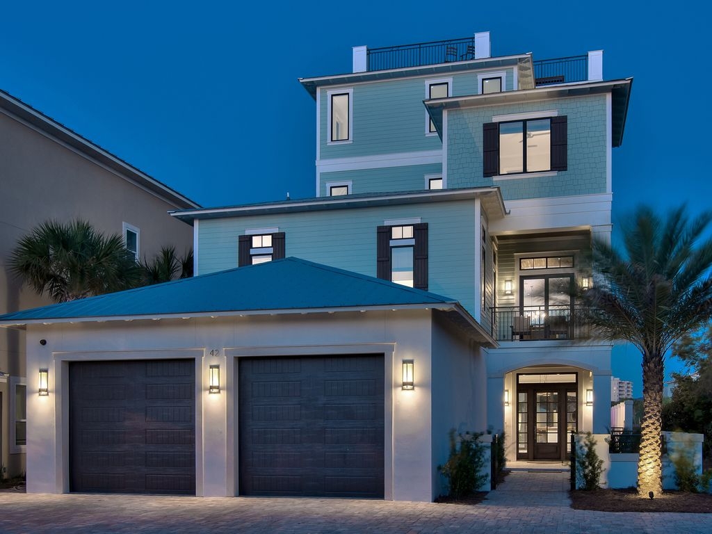 4-Storey Luxury Home with Rooftop Deck & Private Beach Access