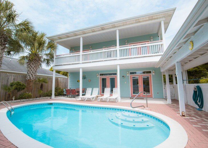 Miramar Beach House with Unobstructed Ocean Views and Beach Access