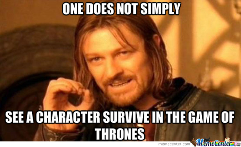 game of thrones ed stark meme