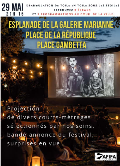 Rencontres de Cinémaginaire : une déambulation de toile en toile vendredi 29 mai à partir de 21h15 à Argelès-sur-Mer