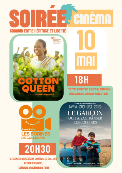 Les Bobines de Collioure présente "Grandir entre héritage et liberté' mercredi 10 juin au Mondial de Collioure à partir de 18h Les Bobines de Collioure présente "Grandir entre héritage et liberté' mercredi 10 juin au Mondial de Collioure à partir de 18h