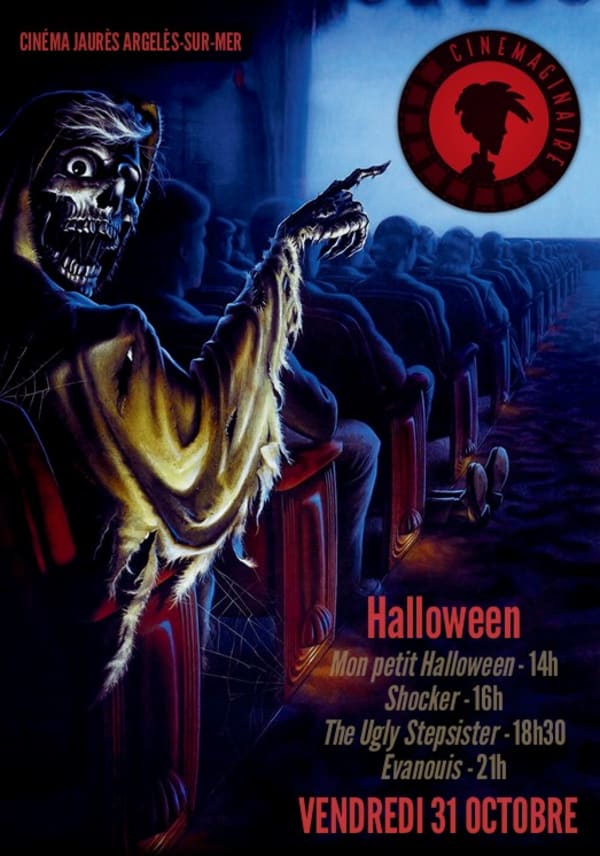 Halloween au Cinéma Jaurès d'Argelès sur Mer, vendredi 31 octobre 2025 Aperçu Halloween au Cinéma Jaurès d'Argelès sur Mer, vendredi 31 octobre 2025