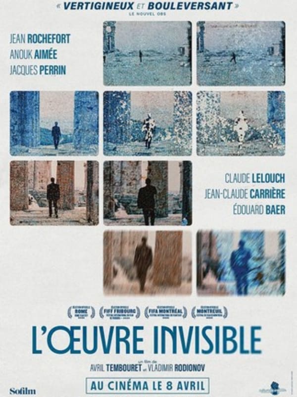 Aperçu Cycle Imposteur / Imposture : L'OEUVRE INVISIBLE  jeudi 23 avril à 20h30 au Cinéma Le Mondial de Collioure