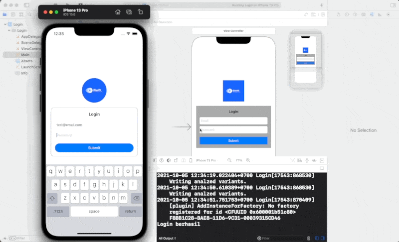 Final output app