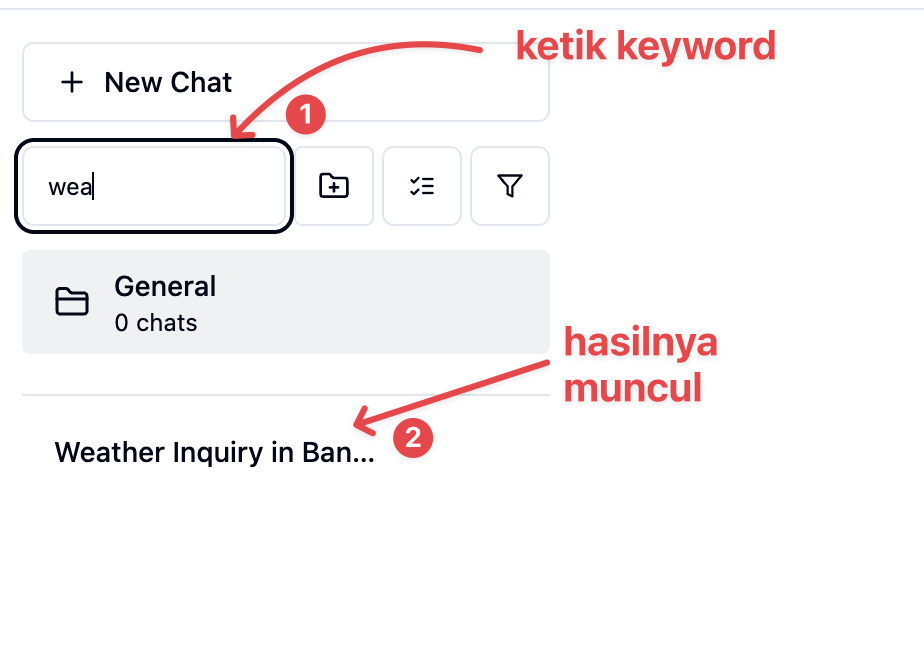 Search Chat