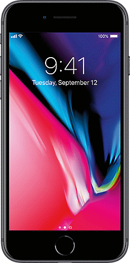  Apple iPhone 8 Front View