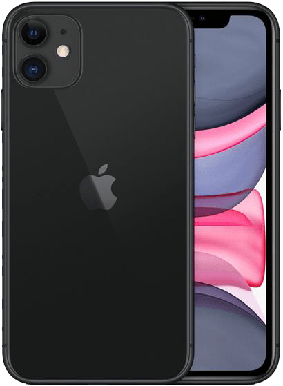  Apple iPhone 11 Black Back View 