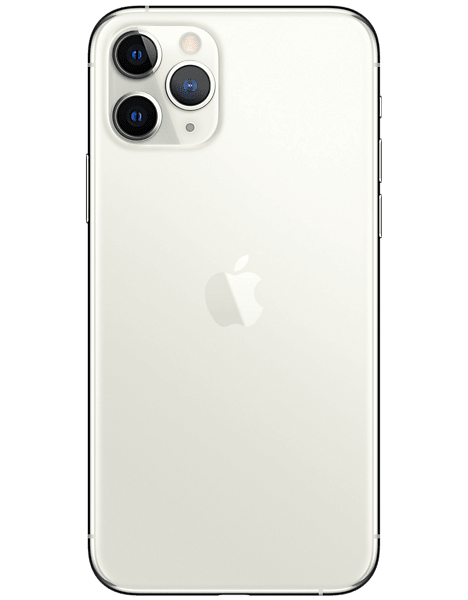  Apple iPhone 11 Pro Silver Back View 