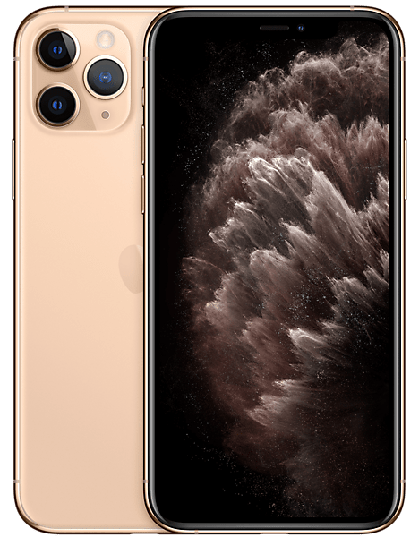 Apple iPhone 11 Pro Gold Front View